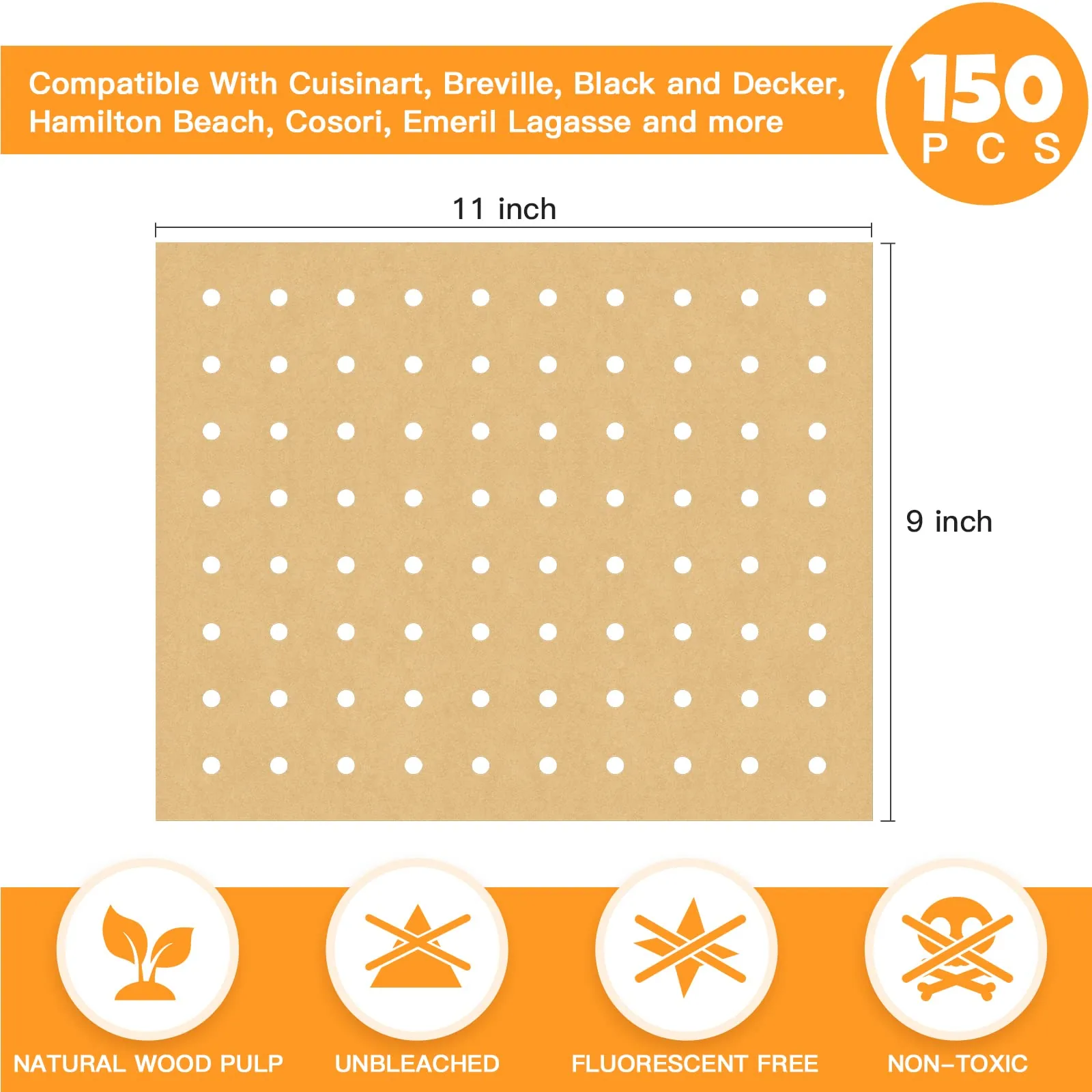 Perforated Baking Parchment Paper
